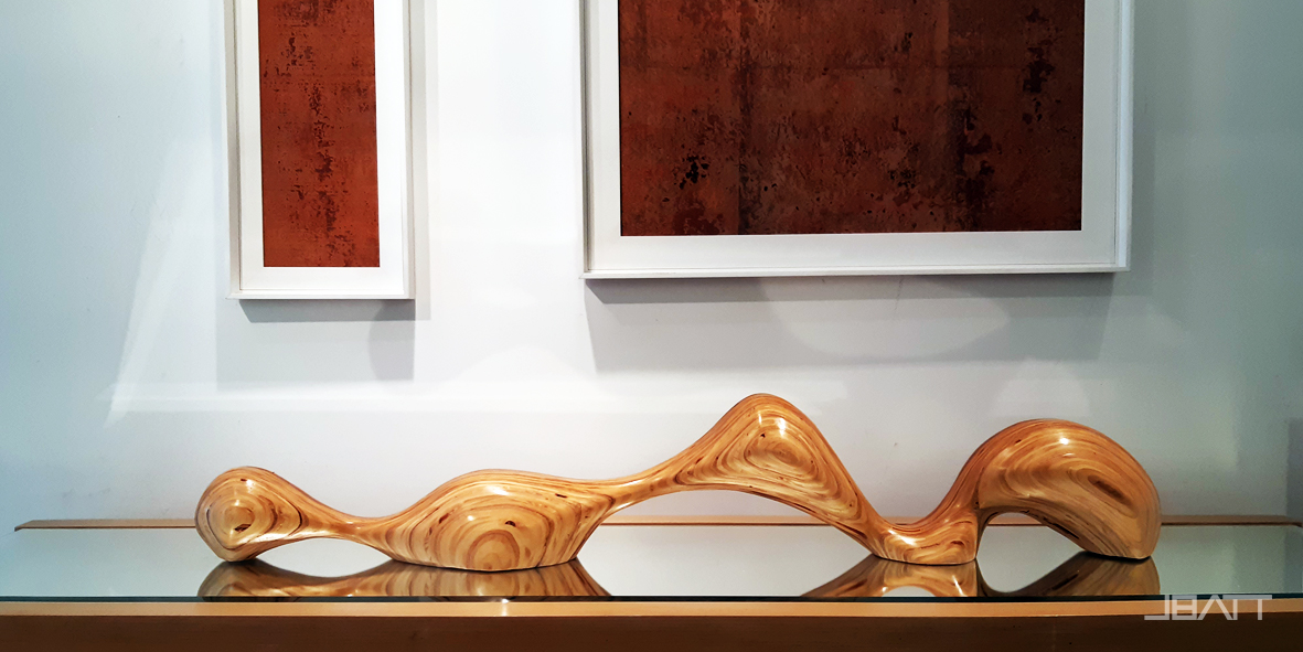 Escultura de mesa, Escultura de madeira